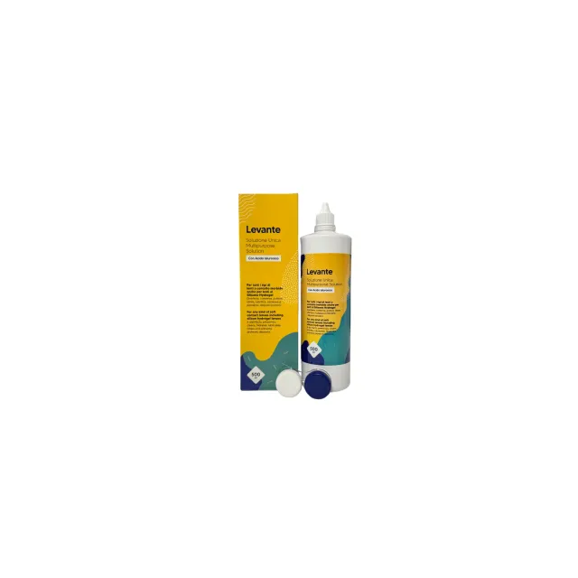 Soluție pentru lentile de contact Levante Unica Multipurpose Solution+Acid hialuronic 500 ml